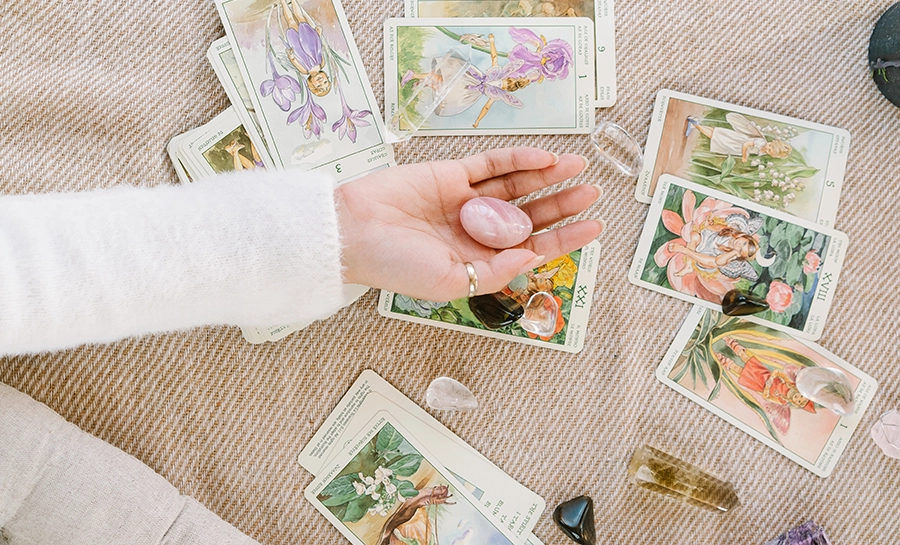 Using tarot cards for self-reflection and personal growth